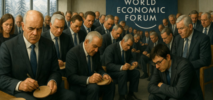 Foro Mundial de Davos: o que queiras, pero a Zucman nin amentaloAs democracias, en xenuflexión ante o poder da riqueza