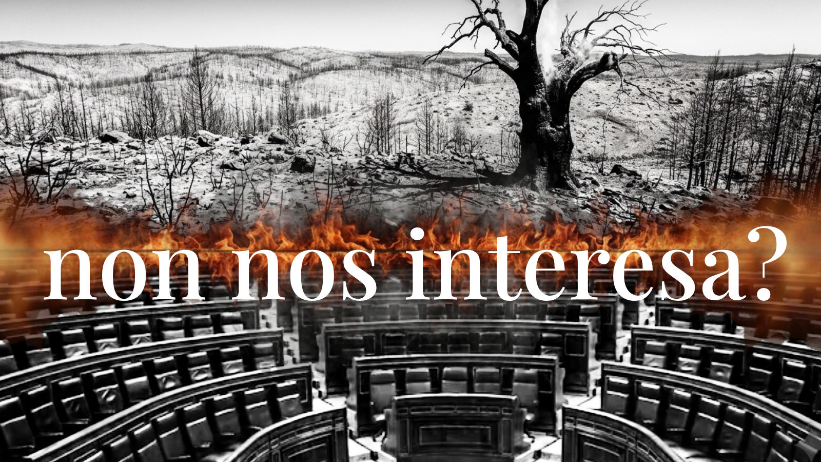 De verdade que non nos interesa?|É inxustificable que un político poida dicir alegremente que un gran pacto das forzas políticas é algo que non interesa á cidadanía